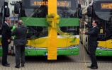 Symbolické spustenie prevádzky nových autobusov<br/>Autor: DPMŽ