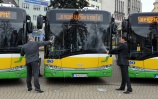 Symbolické spustenie prevádzky nových autobusov<br/>Autor: DPMŽ