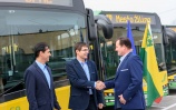 Spustenie dieslových autobusov Solaris<br/>Autor: DPMŽ