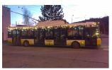 Vianočný trolejbus Škoda 30Tr<br/>DPMŽ