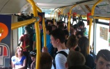 autobus Irisbus Citelis PS09D1 s obsadenosťou 70 cestujúcich<br/>DPMZ