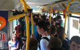 autobus Irisbus Citelis PS09D1 s obsadenosťou 70 cestujúcich<br/>DPMZ