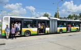 autobus Irisbus Citelis PU09D1 s obsadenosťou 157 cestujúcich<br/>DPMZ