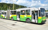 trolejbus Škoda TR15 s obsadenosťou 44 cestujúcich<br/>DPMZ