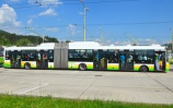 trolejbus Škoda 31Tr SOR s obsadenosťou 166 cestujúcich<br/>DPMZ