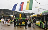 Spustenie prevádzky nových trolejbusov<br/>DPMŽ