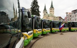 Slávnostné spustenie prevádzky nových hybridných autobusov<br/>DPMŽ
