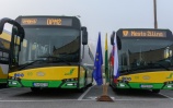 Spustenie prevádzky nízkopodlažných autobusov Solaris Urbino 12<br/>DPMŽ