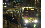 Vyzdobený trolejbus DPMŽ<br/>Disp.