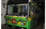 Vyzdobený trolejbus DPMŽ<br/>JŠ