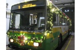 Vyzdobený trolejbus DPMŽ<br/>JŠ
