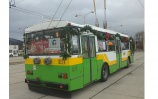 Vyzdobený trolejbus DPMŽ<br/>IL