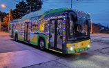 Vianočný trolejbus 2022<br/>DPMŽ