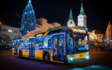 Vianočný trolejbus DPMŽ 2022<br/>Michal Noga