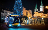 Vianočný trolejbus DPMŽ 2022<br/>Michal Noga